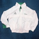 Reversible Windbreaker with Logo Embroidery on Both Sides